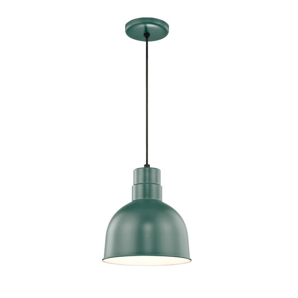 Cocoweb 18 Calla Pendant Light in Vintage Greenfinish with Integrated LED Array Cocoweb 18 Calla Pendant Light in Vintage Greenfinish with Integrated LED Array